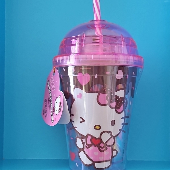 Hello Kitty Pink Tumbler Cup - Picture 1 of 3
